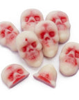 Jelly Filled Gummy Skulls Candy: 5LB Bag