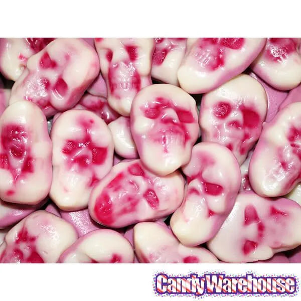 Jelly Filled Gummy Skulls Candy: 5LB Bag