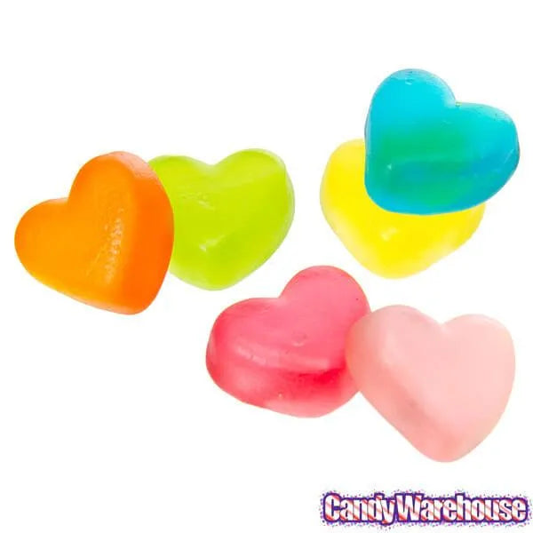 Jelly Filled Mini Gummy Hearts Candy: 5LB Bag