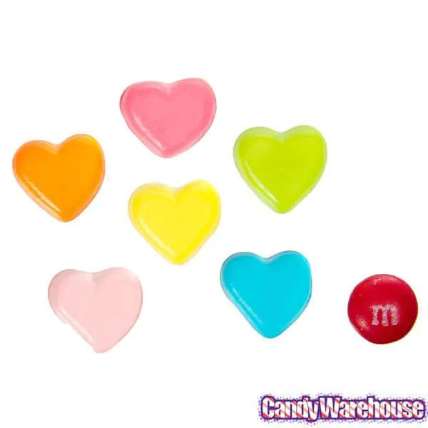 Jelly Filled Mini Gummy Hearts Candy: 5LB Bag