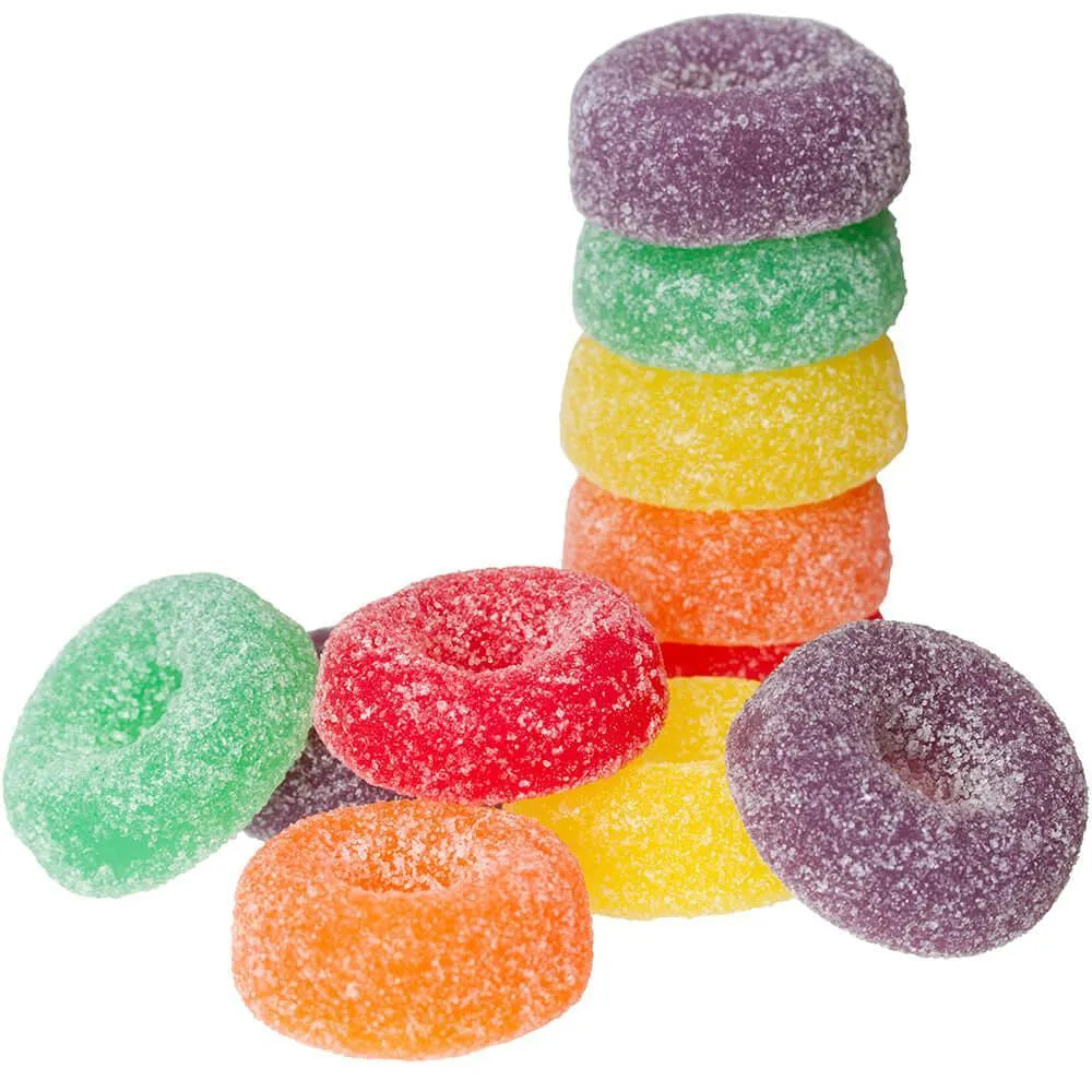 Jelly Rings Candy: 5LB Bag