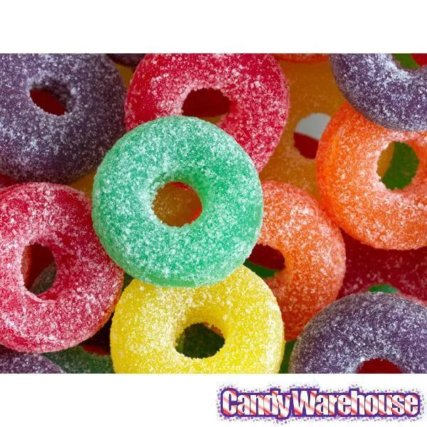 Jelly Rings Candy: 5LB Bag