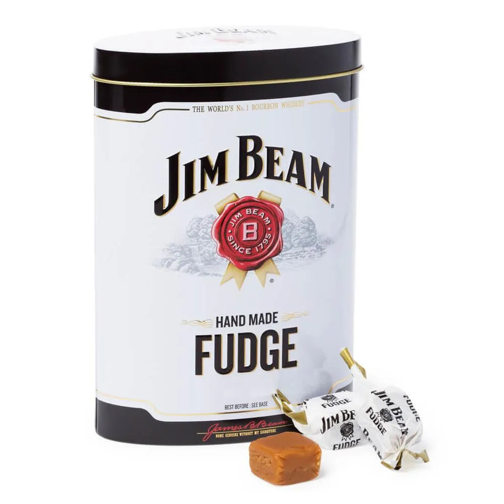 Jim Beam Hand Made Fudge: 8.8-Ounce Tin