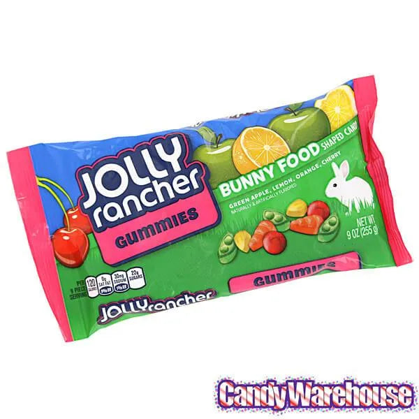 Jolly Rancher Bunny Food Gummy Candy: 9-Ounce Bag