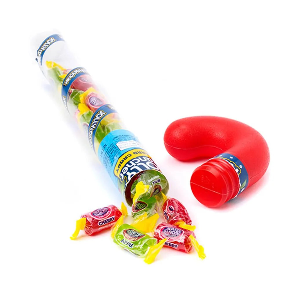 Jolly Rancher Filled Tubular Candy Cane