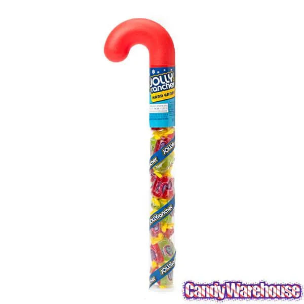 Jolly Rancher Filled Tubular Candy Cane