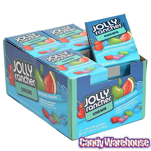 Jolly Rancher Fruit Chews Packs: 12-Piece Box