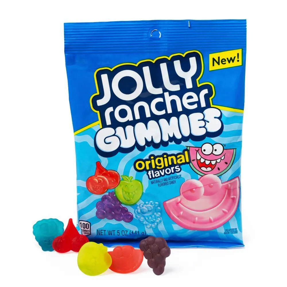 Jolly Rancher Gummies 5-Ounce Bags: 12-Piece Box