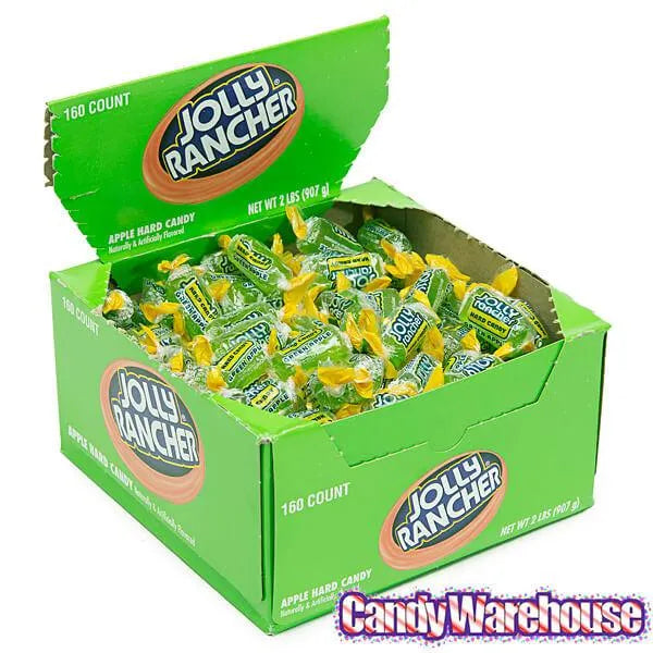 Jolly Rancher Hard Candy - Green Apple: 160-Piece Box