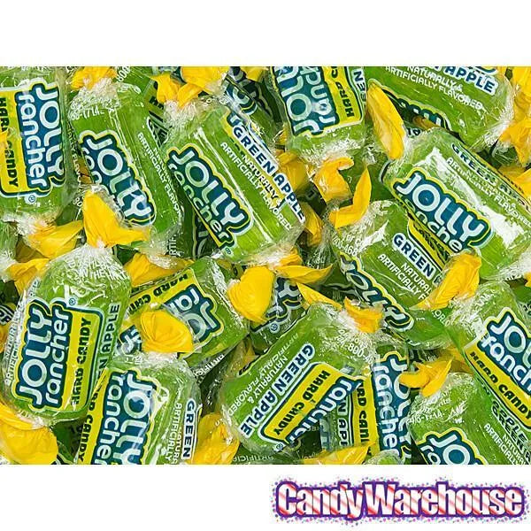 Jolly Rancher Hard Candy - Green Apple: 160-Piece Box