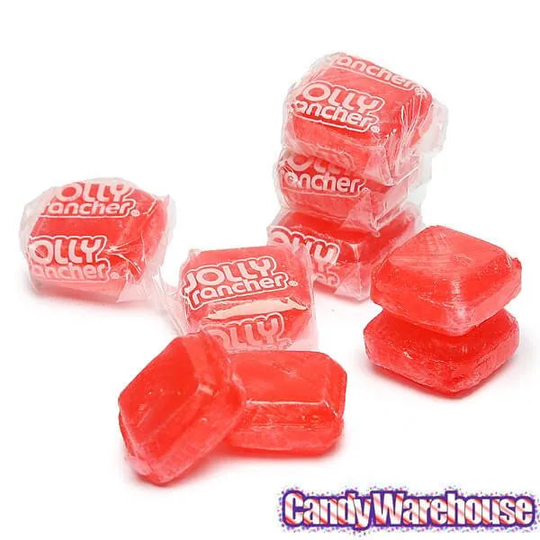 Jolly Rancher Hard Candy Squares Bars - Watermelon: 12-Piece Box