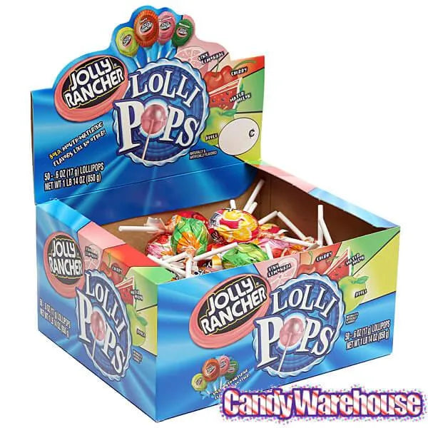 Jolly Rancher Lollipops: 50-Piece Box