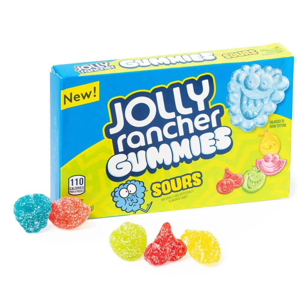 Jolly Rancher Sour Gummies 3.5-Ounce Box: 11-Piece Box