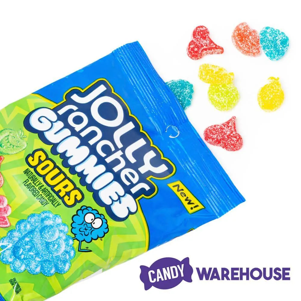 Jolly Rancher Sour Gummies 5-Ounce Bags: 12-Piece Box