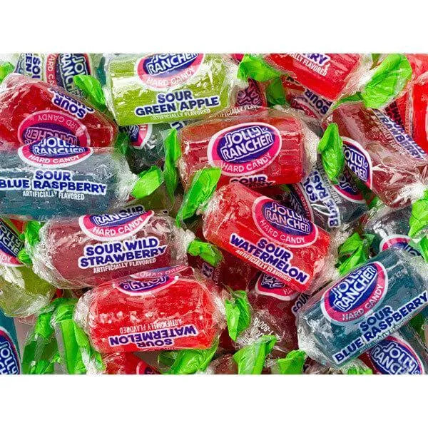 Jolly Rancher Sour Hard Candy: 4.8LB Case