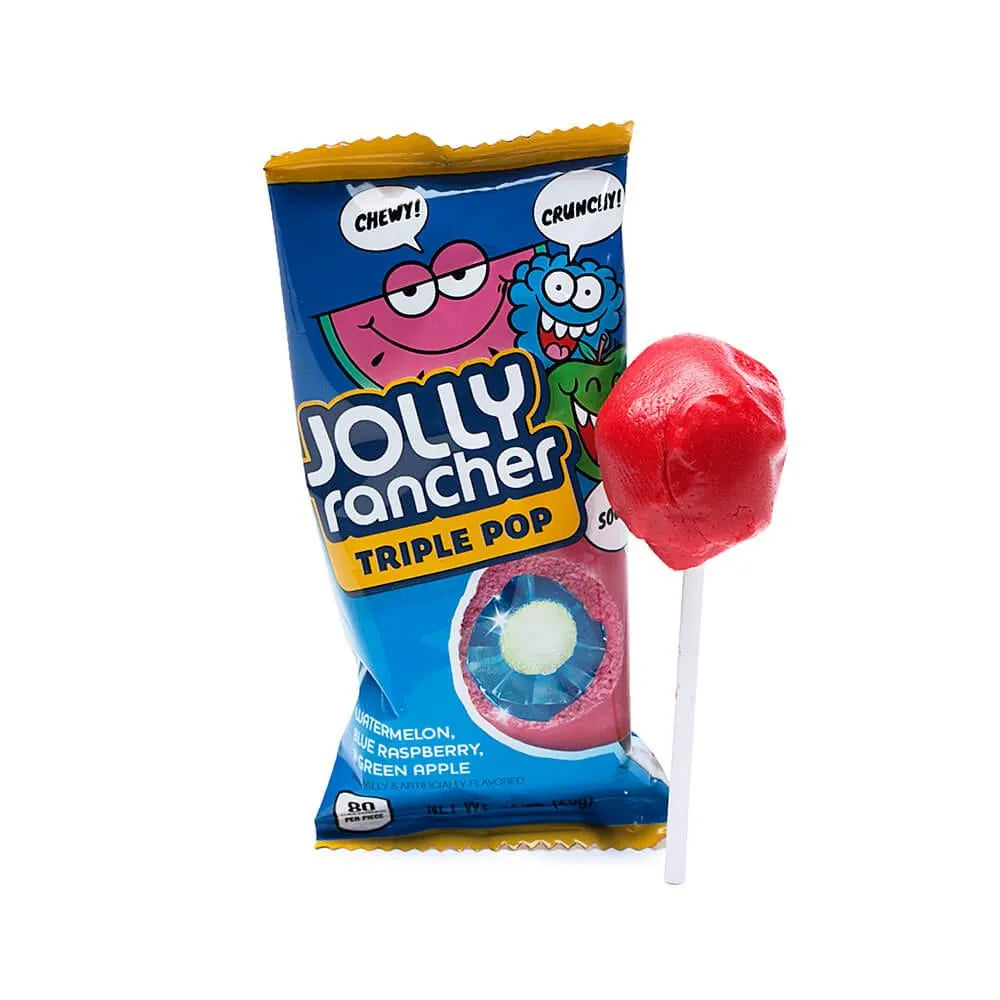 Jolly Rancher Triple Pop Suckers: 18-Piece Box