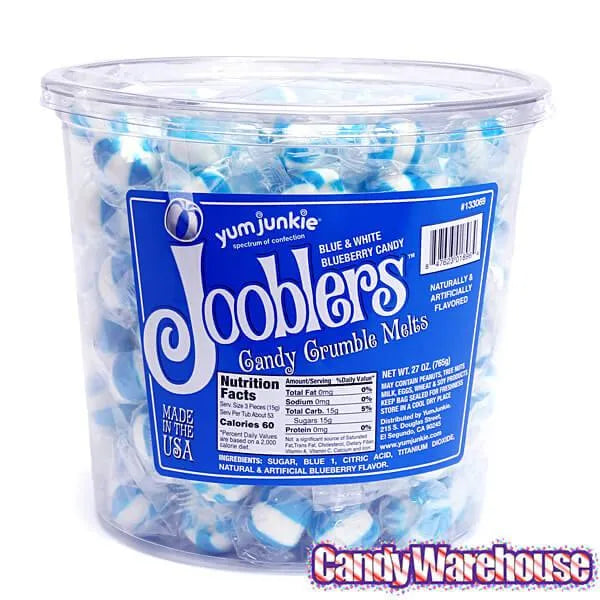 Jooblers Candy Crumble Melts - Blueberry: 160-Piece Tub