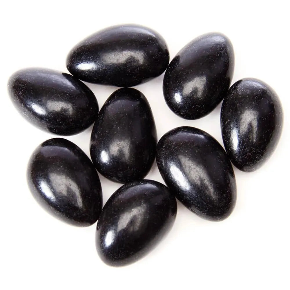 Jordan Almonds - Black: 5LB Bag