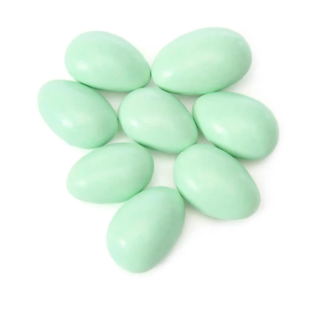 Jordan Almonds - Pastel Green: 5LB Bag