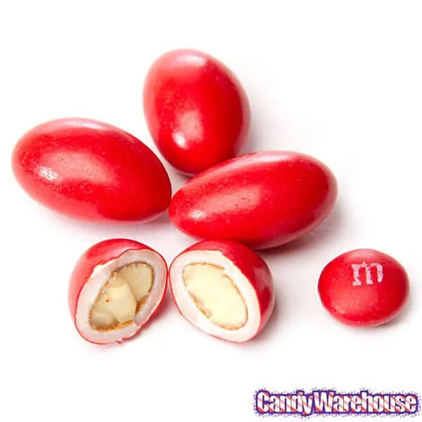 Jordan Almonds - Red: 5LB Bag