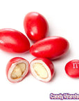 Jordan Almonds - Red: 5LB Bag