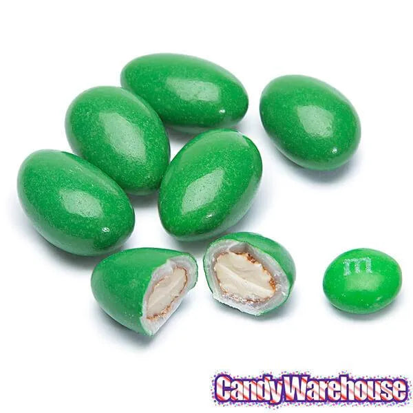 Jordan Almonds - Vibrant Green: 5LB Bag