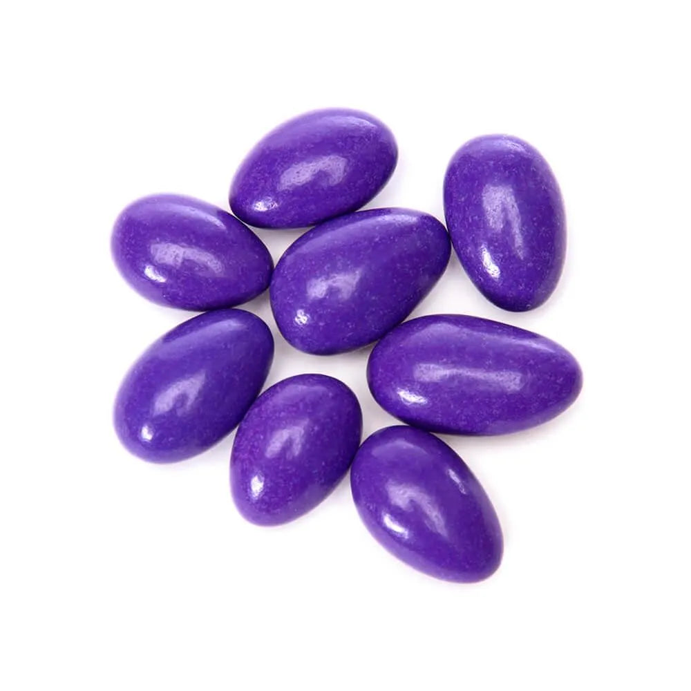 Jordan Almonds - Vibrant Purple: 5LB Bag