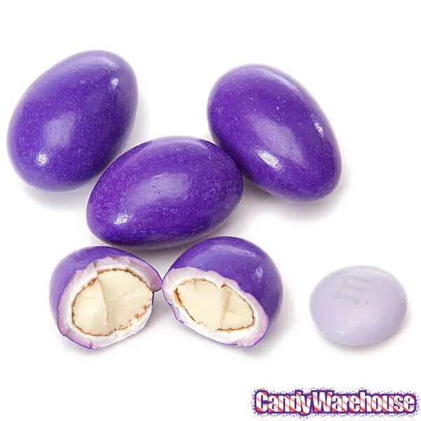 Jordan Almonds - Vibrant Purple: 5LB Bag