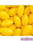 Jordan Almonds - Vibrant Yellow: 5LB Bag