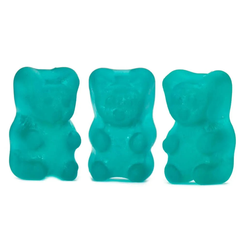 Jovy Blue Raspberry Gummy Bears: 5LB Bag