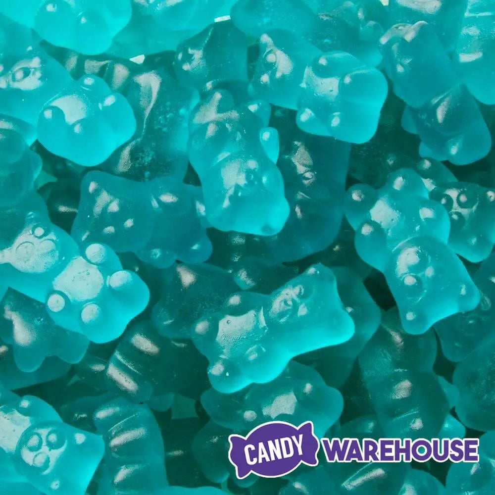 Jovy Blue Raspberry Gummy Bears: 5LB Bag