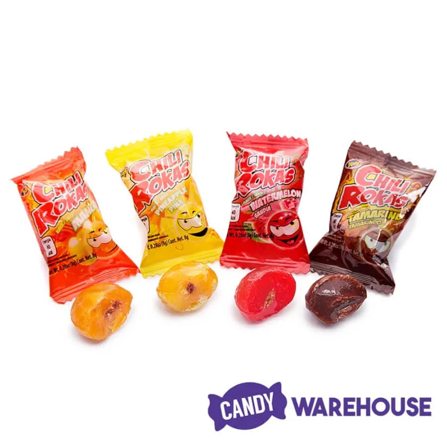 Jovy Chili Rokas Revolcadas Hard Candy - Assorted: 65-Piece Bag