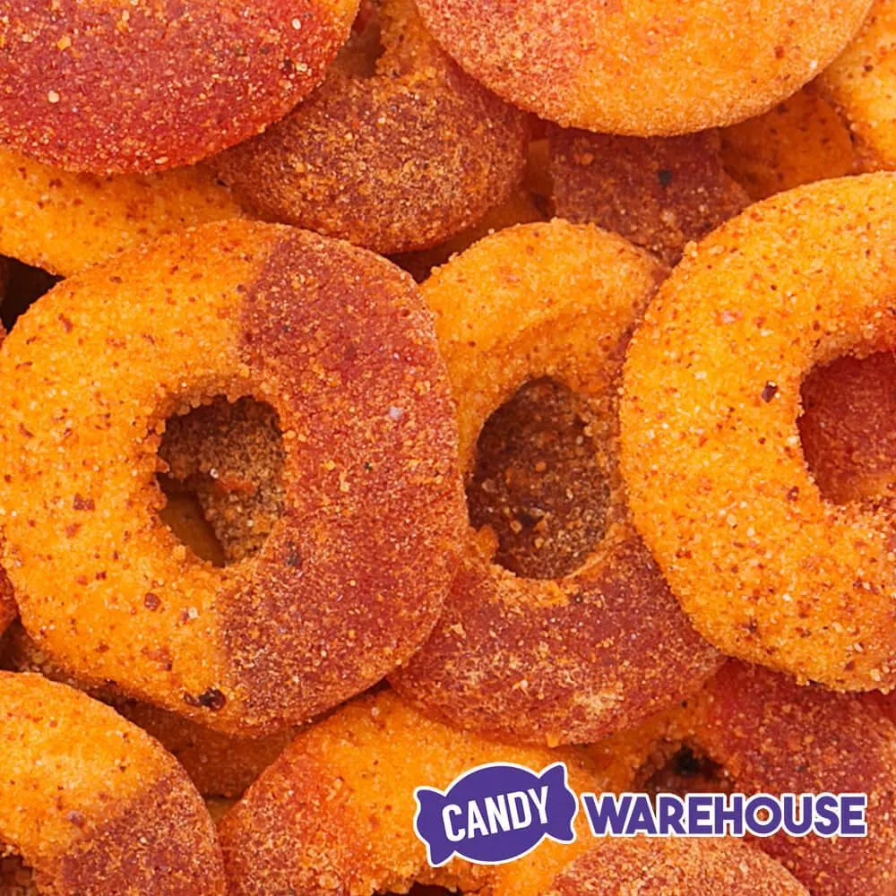 Jovy Crazy Gummy Rings Chamoy Candy - Watermelon: 5LB Bag