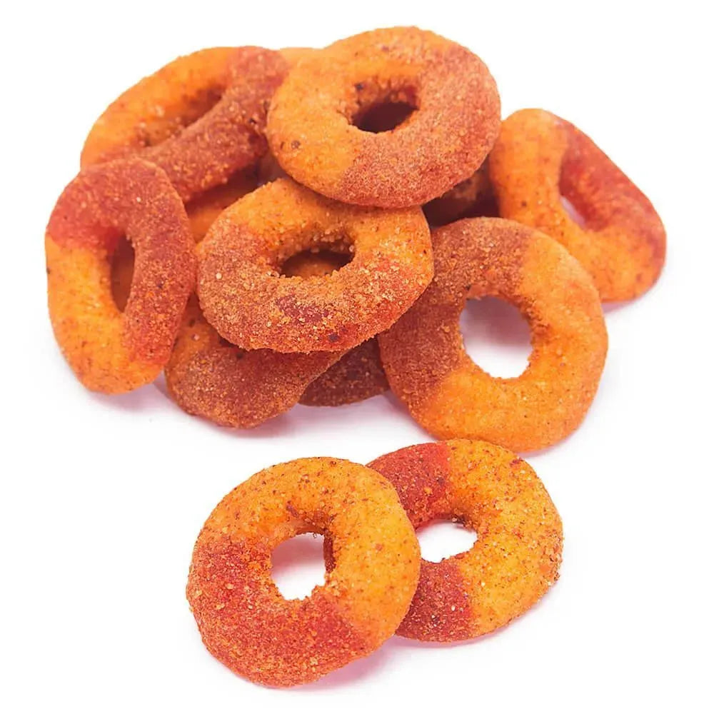 Jovy Chamoy Spicy Watermelon Rings Peg Bags: 12-Piece Case