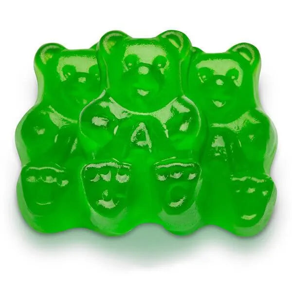 Jovy Green Apple Gummy Bears: 5LB Bag