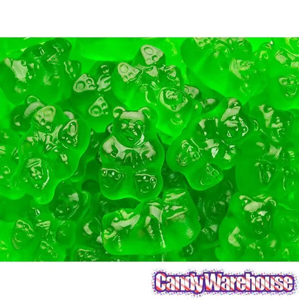 Jovy Green Apple Gummy Bears: 5LB Bag