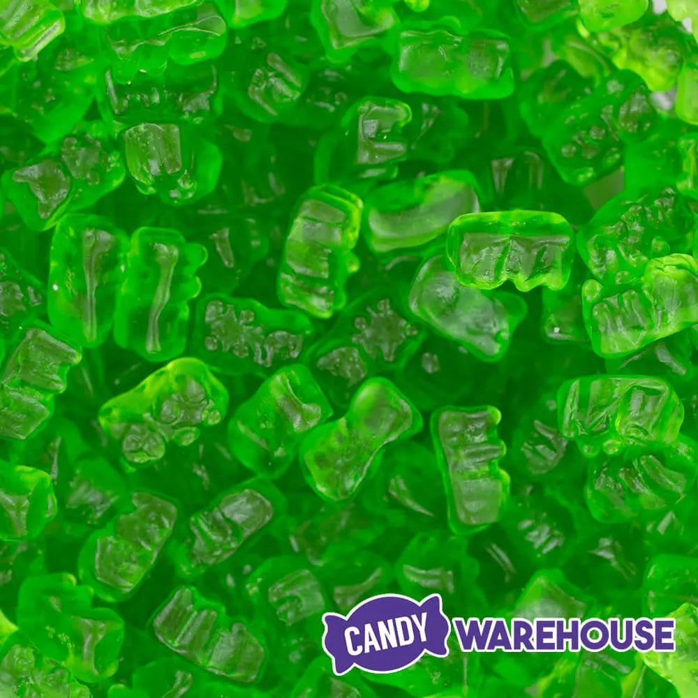 Jovy Green Mango Gummy Bears: 5LB Bag