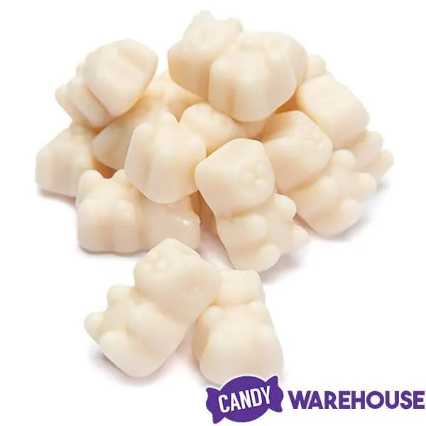 Jovy White Gummy Bears: 5LB Bag