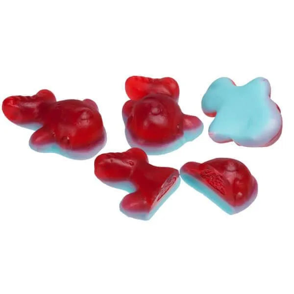 Juicy Gummy Whales Candy: 3KG Bag