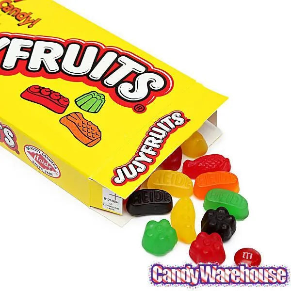 JujyFruits Candy 5-Ounce Packs: 12-Piece Box