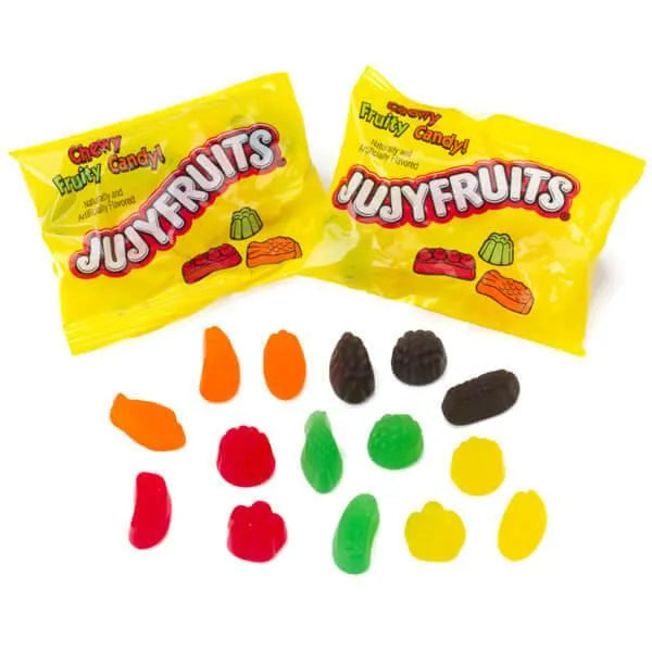 JujyFruits Fun Size Candy Packs: 45-Piece Bag