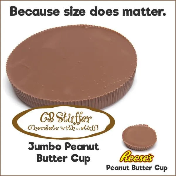 Jumbo 2-Pound Milk Chocolate Peanut Butter Cup