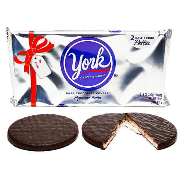 Jumbo 8-Ounce York Peppermint Patties: 2-Piece Pack