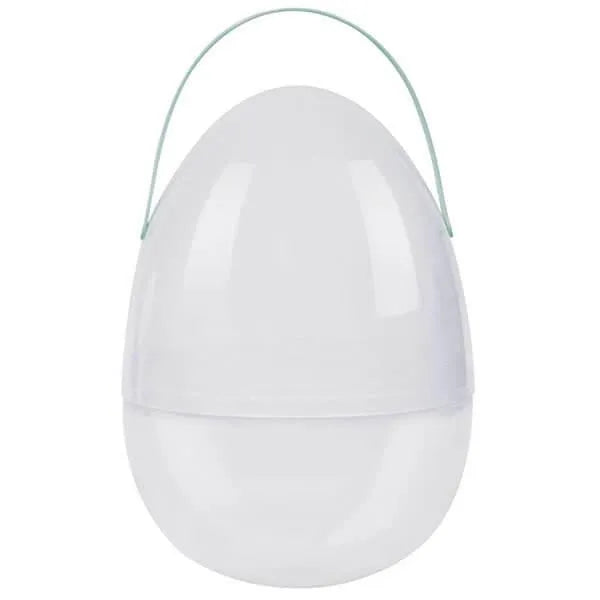 Jumbo Clear Plastic Easter Egg with Handle: 10-Inch