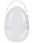 Jumbo Clear Plastic Easter Egg with Handle: 10-Inch