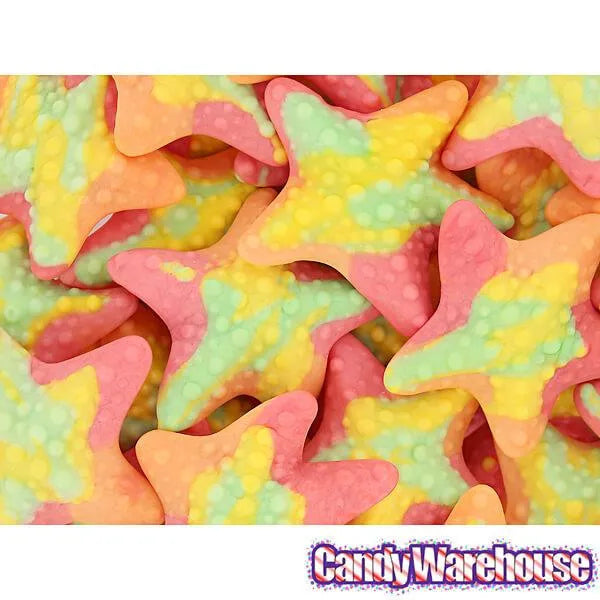 Jumbo Gummy Tropical Starfish Candy: 3KG Bag