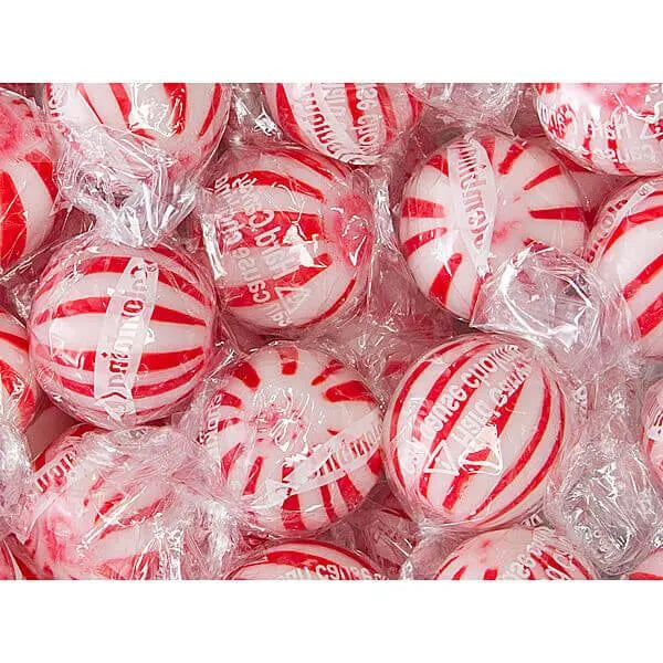 Jumbo Peppermint Balls Hard Candy: 120-Piece Bag