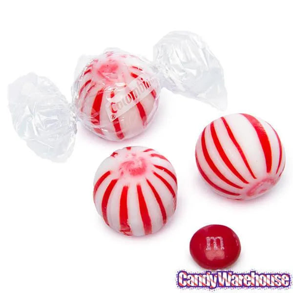 Jumbo Peppermint Balls Hard Candy: 120-Piece Bag