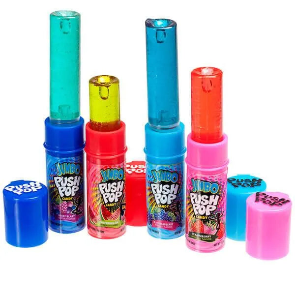 Jumbo Push Pops Candy: 18-Piece Box