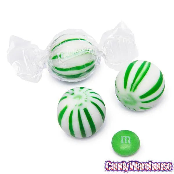 Jumbo Spearmint Balls Hard Candy: 120-Piece Bag